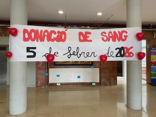 Alumnat d'APSD de l'Institut Vidal i Barraquer en la campanya de donació de sang 2026 Alumnat d'APSD de l'Institut Vidal i Barraquer en la campanya de donació de sang 2026